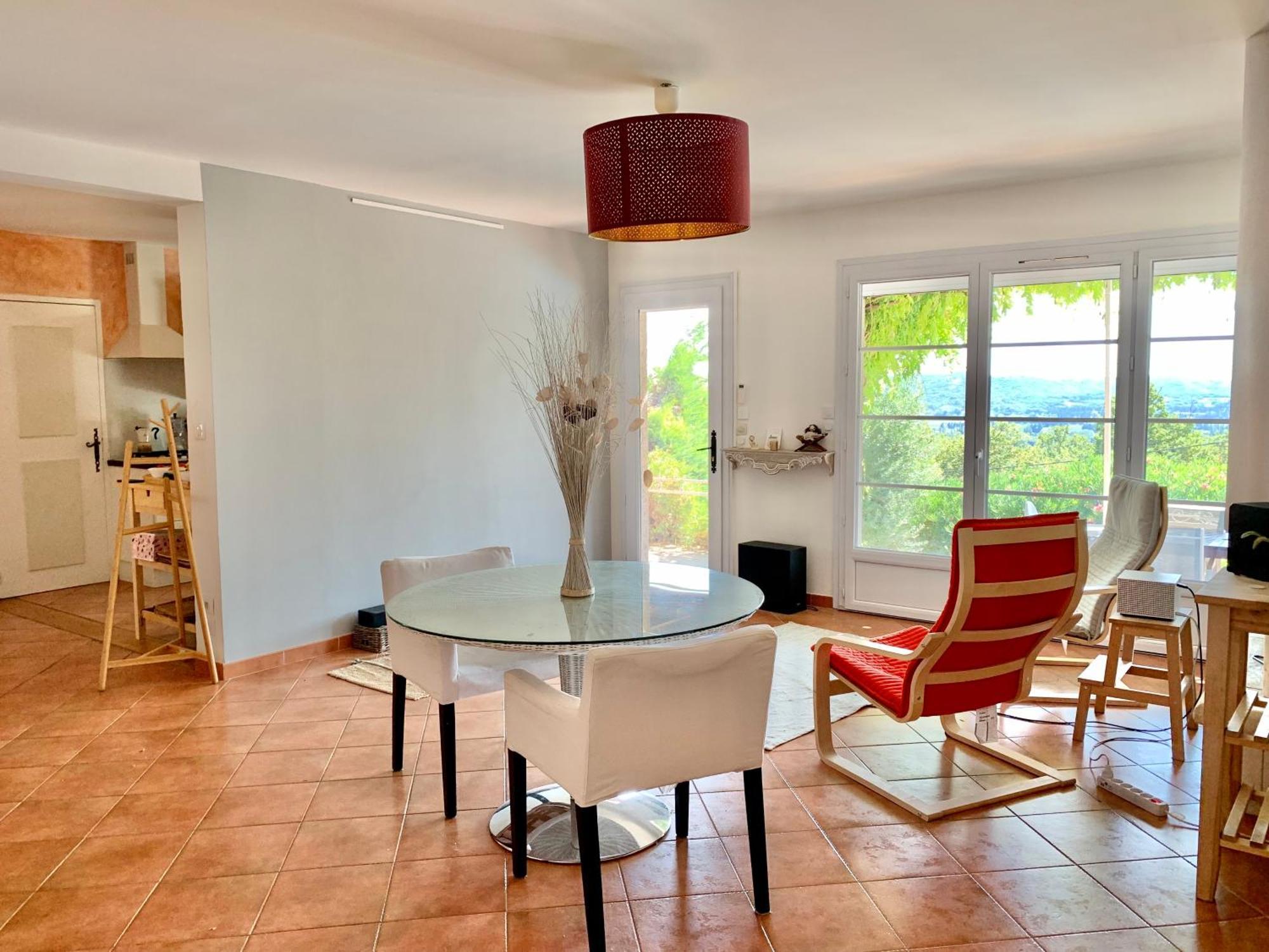 Provencal Villa With Stunning View & Summer Pool Rochefort-du-Gard Zewnętrze zdjęcie
